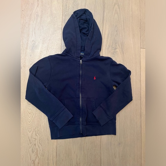 Polo zip up hoodie jacket for boys - Picture 2 of 5